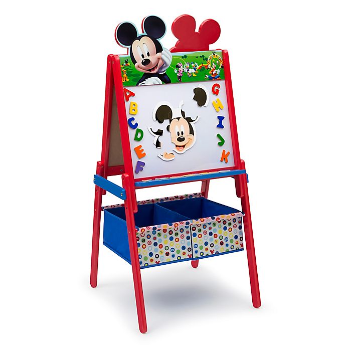 Delta Children Disney® Mickey Mouse Wooden Activity Easel with Storage