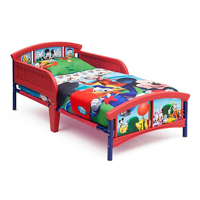 Delta Children® Disney® Mickey Mouse Toddler Bed in Red