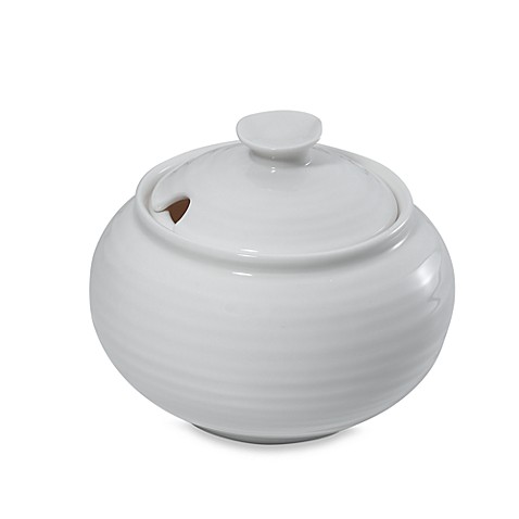 Sophie Conran for Portmeirion® Covered Sugar Bowl in White - Bed Bath ...