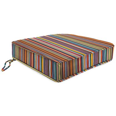 18-Inch x 20.5-Inch Trapezoid Chair Cushion in Sunbrella® Mode Seaside
