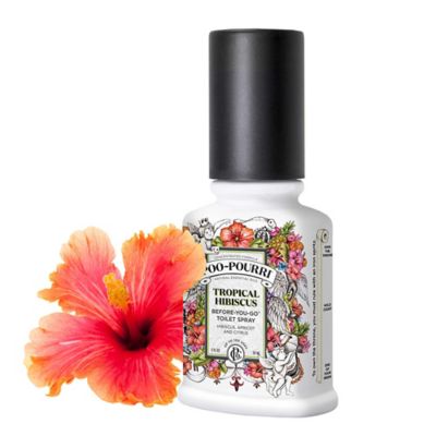 poo pourri tropical hibiscus before you go toilet spra