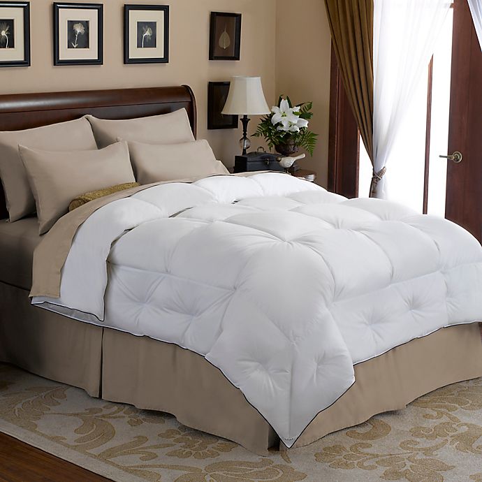 New Pacific Coast Feather White Bed Cover With Zip Closure 
