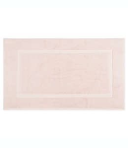 Tapete de algodón para baño Wamsutta® color rosa