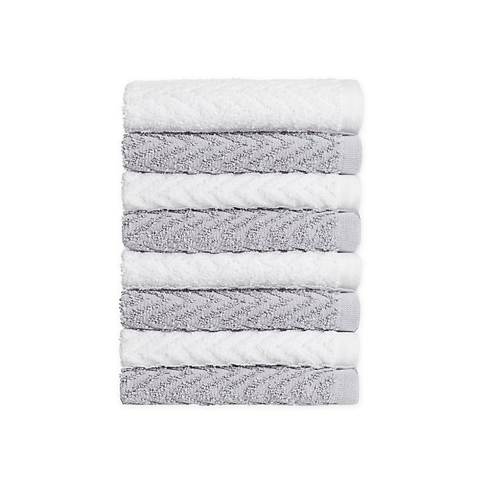 Simply Essential™ Cotton Washcloths (Set of 8)