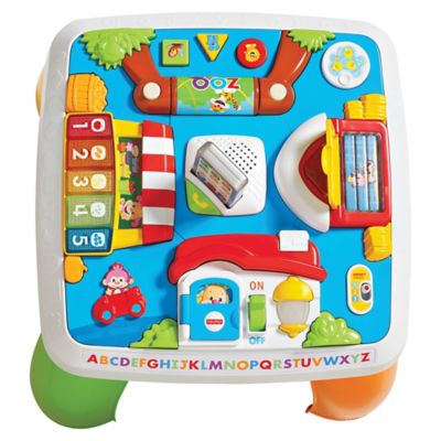 fisher price around the town learning table