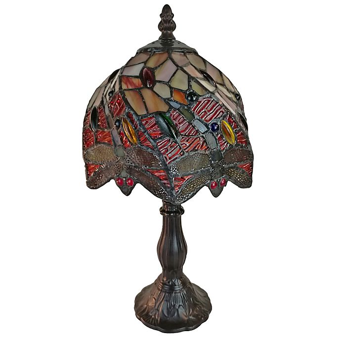 Style Dragonfly Mini Table Lamp, Stained Glass Dragonfly Lamp Cost