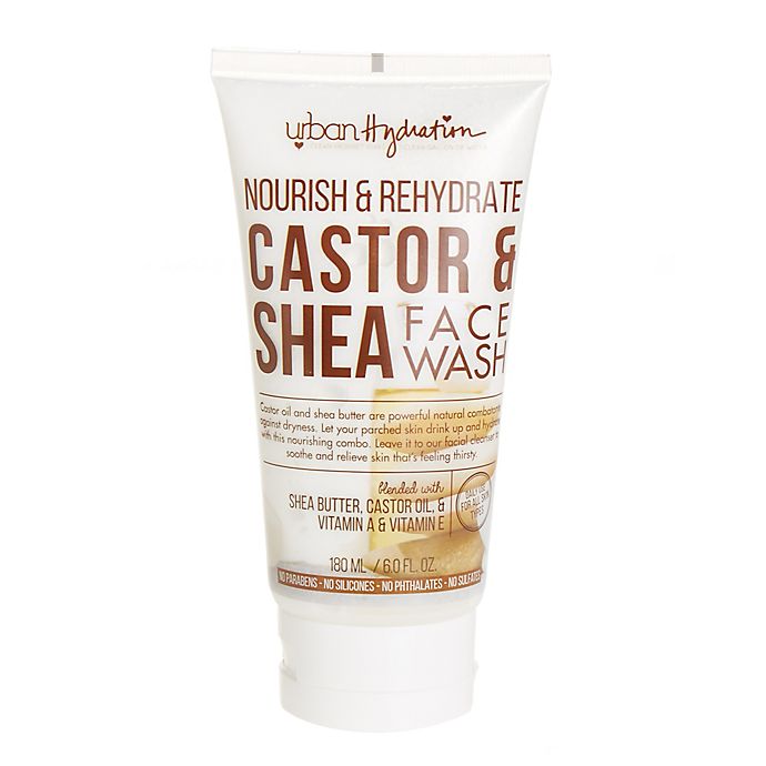 Urban Hydration 6 oz. Nourish & Rehydrate Castor Oil & Shea Face Wash