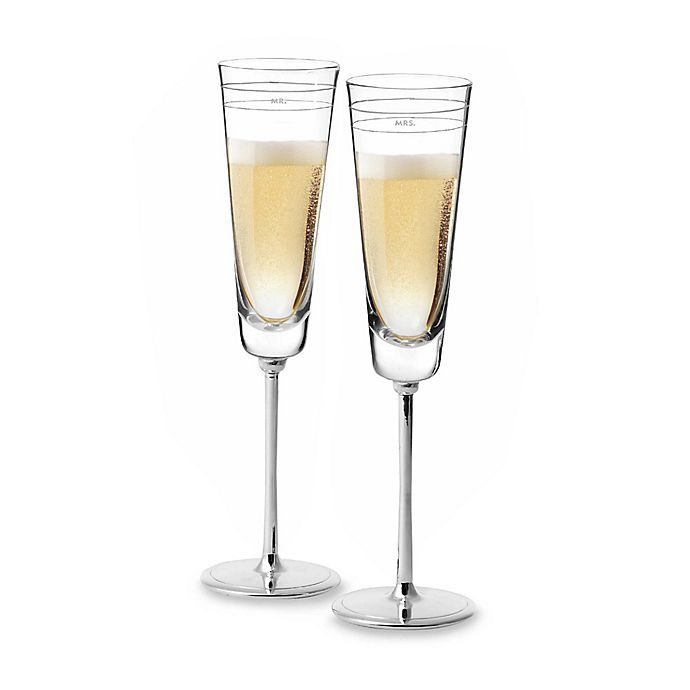 kate spade new york Darling Point™ Toasting Flutes (Set of 2)