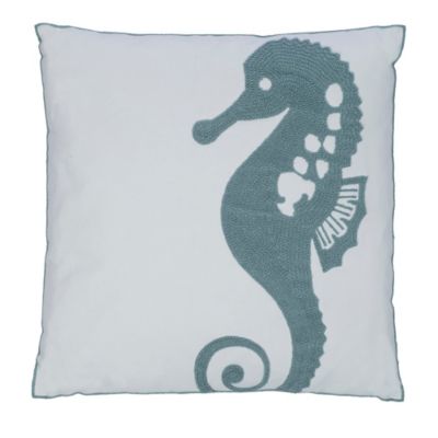 Levtex Home Blue Maui Seahorse Throw Pillow - Bed Bath & Beyond