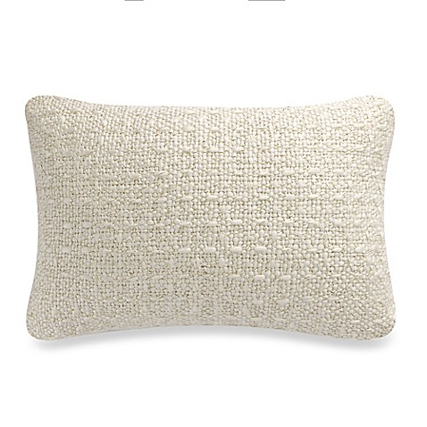 Buy Tangier Chunky Metallic Oblong Throw Pillow in Gold from Bed Bath & Beyond