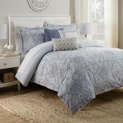 Royal Heritage Home® Heritage Valencia Reversible Duvet Cover - Bed ...