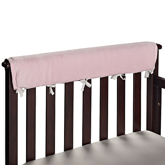 Go Mama Go Luxurious Minky Teething Guards in Pink/Chocolate