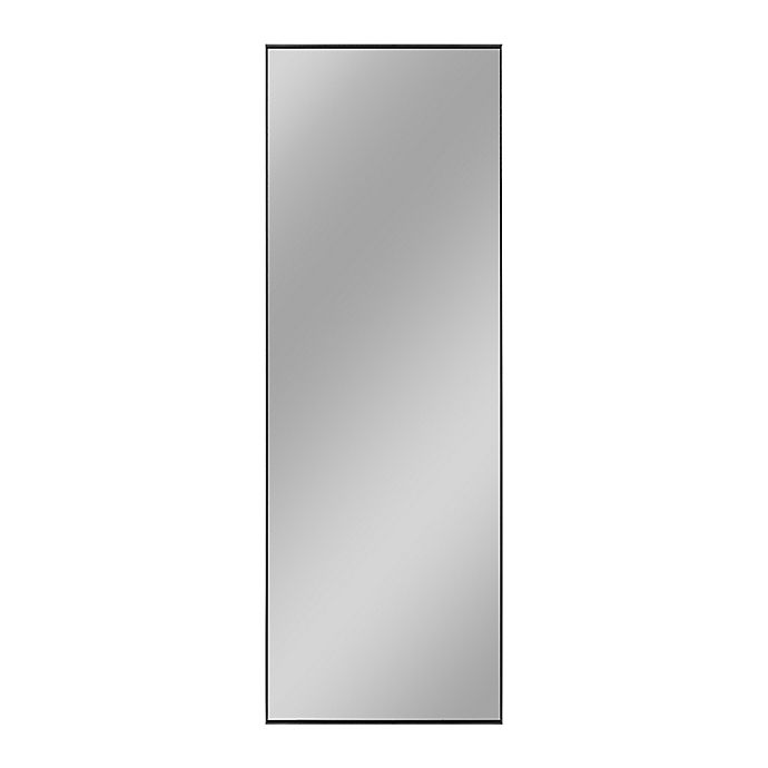 NeuType 59-Inch x 20-Inch Full Length Vanity Hanging Mirror in Black