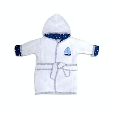 Age 2 6 8 EFY Childs Hooded Bath Robe with a POKEMON Logo and Name of your choice in Royal Blue 10 or 12 4 Ages 2 