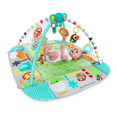 bright starts 5 in 1 swingin safari activity gym