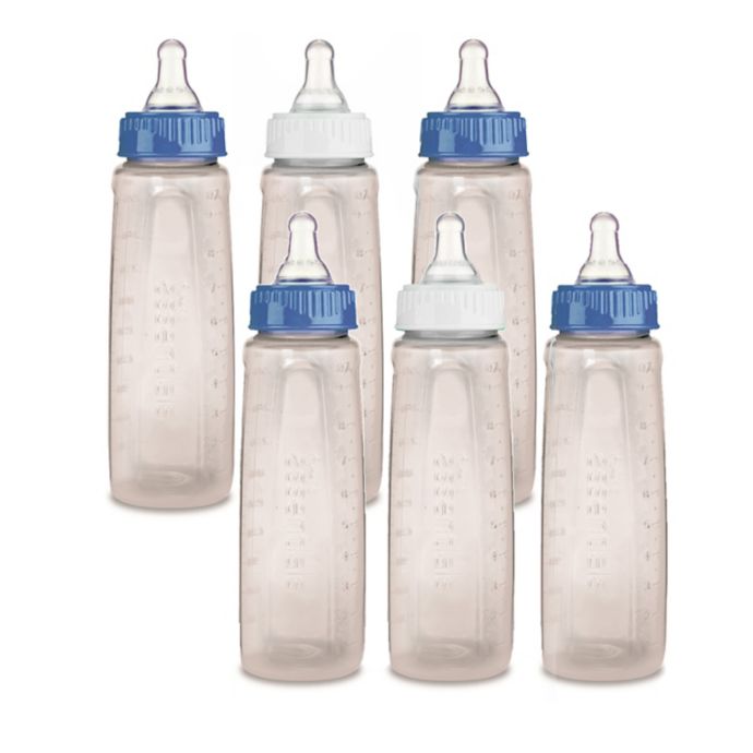 First Essentials By Nuk 6 Pack 10 Oz Medium Flow Bottles Buybuy Baby