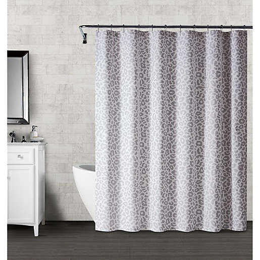 Wamsutta Montville Shower Curtain In, Bed Bath And Beyond Extra Long White Shower Curtain