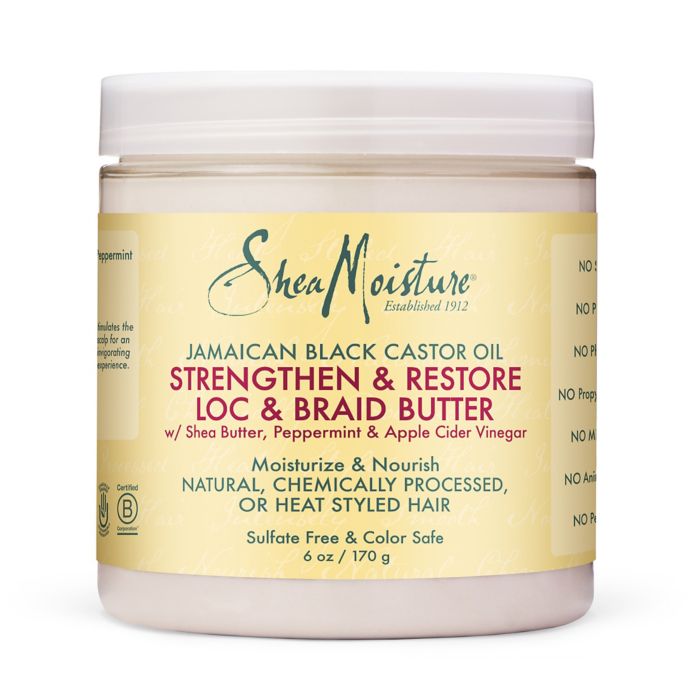 SheaMoisture® Jamaican Black Castor Oil 6 fl. oz. Loc & Braid Butter
