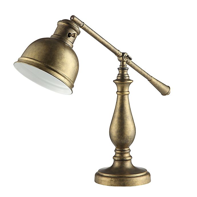 Verona Home Bradford Task Lamp in Brass