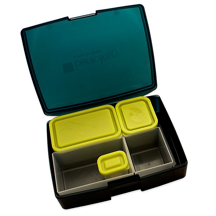 Bentology 6-Piece Classic Bento Box Sets Raspberry & Blue 