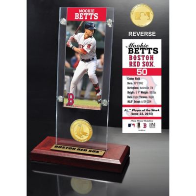 Buy MLB Mookie Betts Ticket & Bronze Coin Acrylic Desk Top from  Bed Bath & Beyond