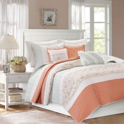 Madison Park Dawn Coverlet Set - Bed Bath & Beyond