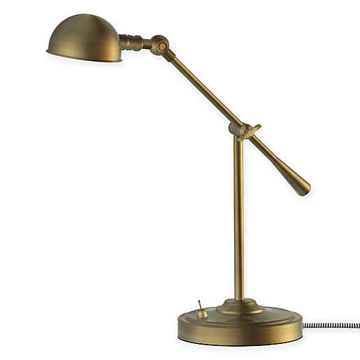 Led Adjustable Pharmacy Table Lamp In, Brass Adjustable Pharmacy Floor Lamp