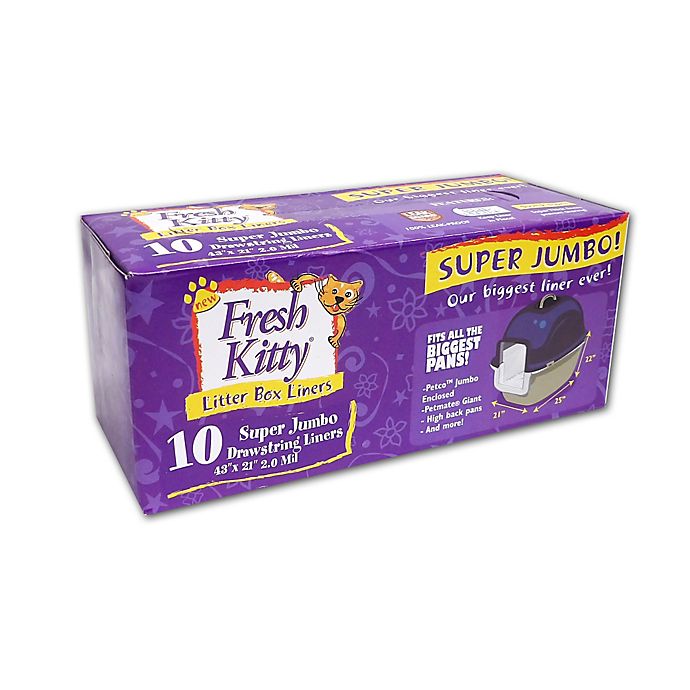 Fresh Kitty® 10-Count Drawstring Litter Box Liners