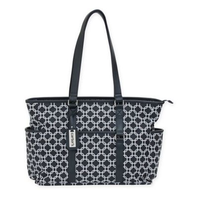 carters grey diaper bag