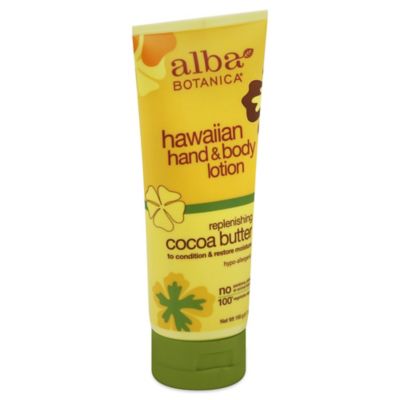 body lotion hand cocoa botanica alba hawaiian butter oz bath bed