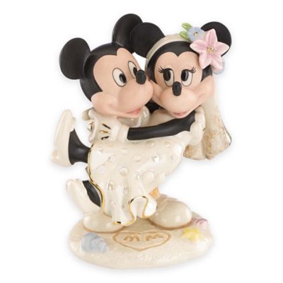 mickey and minnie figurine