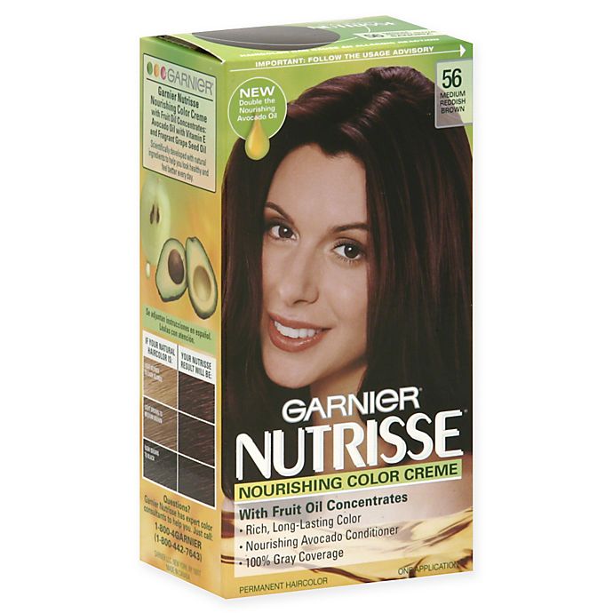 #56 Sangria Medium Reddish Brown NEW Garnier Nutrisse Permanent Haircolor 