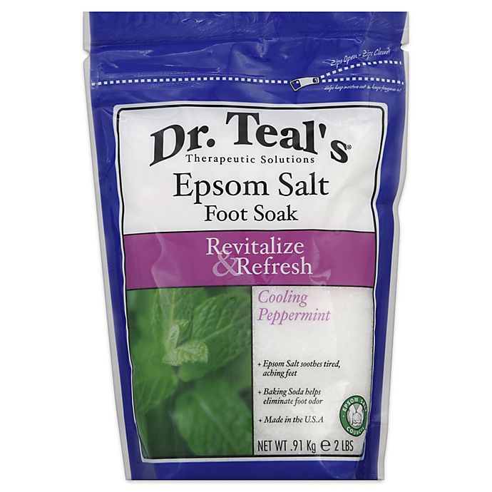 Dr. Teal's® Therapeutic Solutions 2 lb. Epsom Salt Foot Soak in Cooling Peppermint