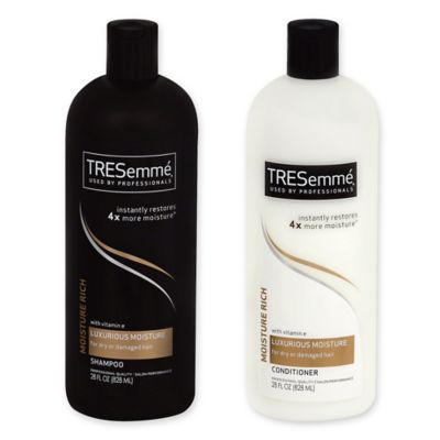 TRESemme 28 oz. Luxurious Vitamin E Moisture Rich for Dry or Damaged ...