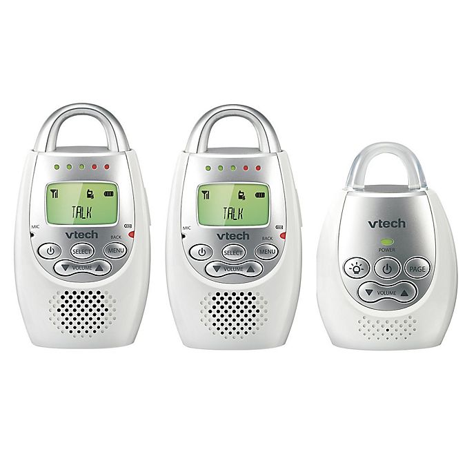 VTech DM221-2 Digital Audio Baby Monitor w/Talk-Back Intercom and 2 Parent Units