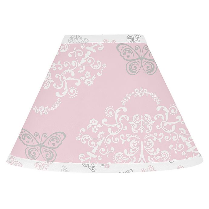 Sweet Jojo Designs Alexa Lamp Shade in Pink/Grey