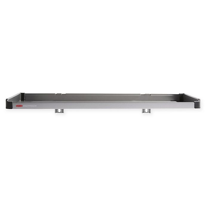 Rubbermaid Fasttrack Rail Large Metal, Rubbermaid Fasttrack Shelving System