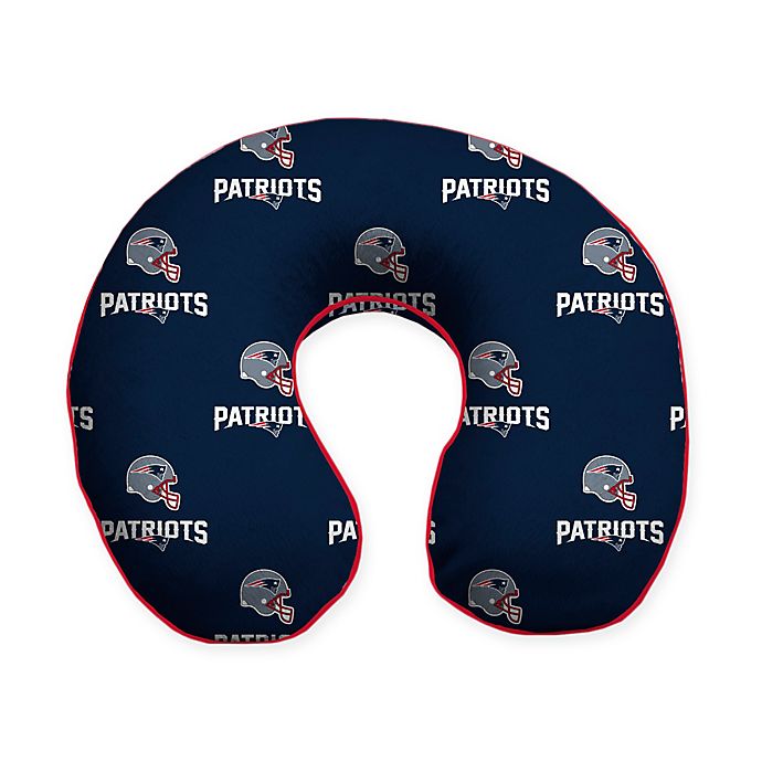 NFL New England Patriots Memory Foam U-Shaped Neck Travel Pillow