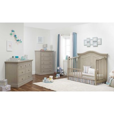 sorelle providence crib stone grey