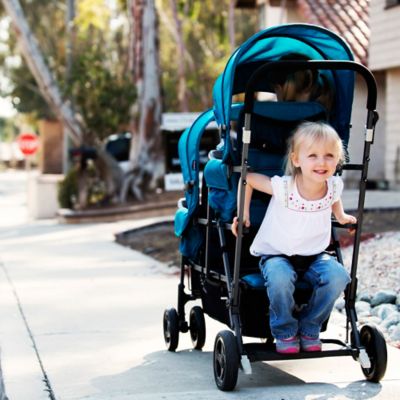 sit n stand triple stroller