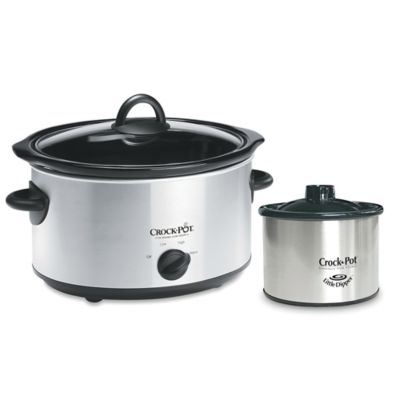 Crock-Pot® 5 qt. Slow Cooker with 1 qt. Little Dipper - Bed Bath & Beyond