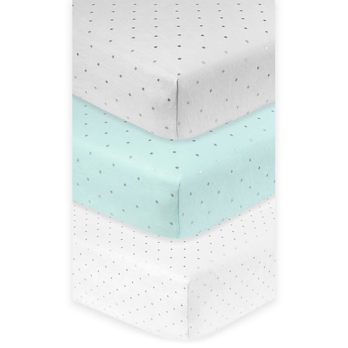 Just Born® Sparkle Fitted Crib Sheet