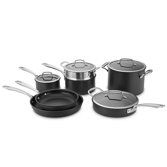Cuisinart® DS Induction Nonstick Hard Anodized 11-Piece Cookware Set