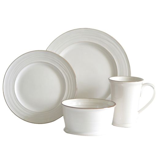 Baum Tuscany 16 Piece Dinnerware Set In Ivory Bed Bath Beyond