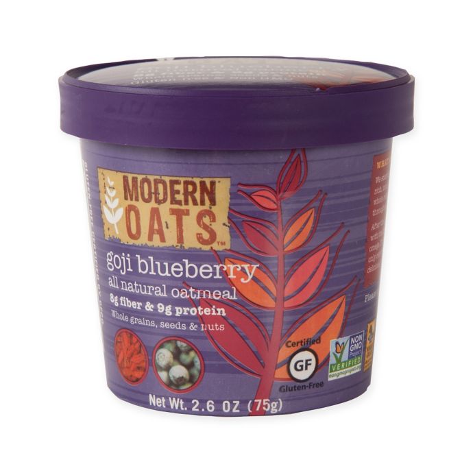 Modern Oats® Goji Blueberry 12Pack 2.25 oz. Oatmeal Cups Bed Bath & Beyond
