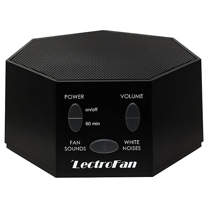 LectroFan Sound Therapy Machine in Black