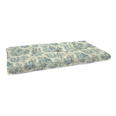 plush bench cushion