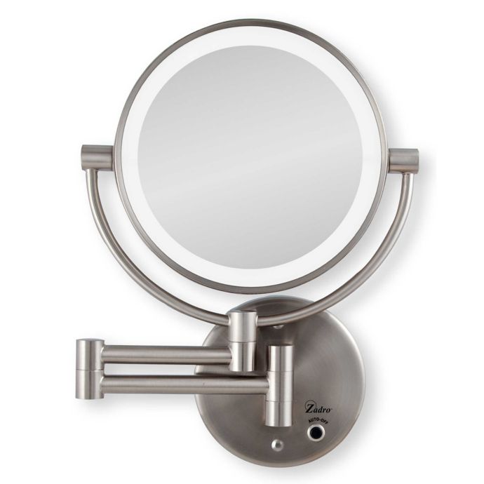 Featured image of post Circle Light Up Wall Mirror : Stick the mirror to the wall.