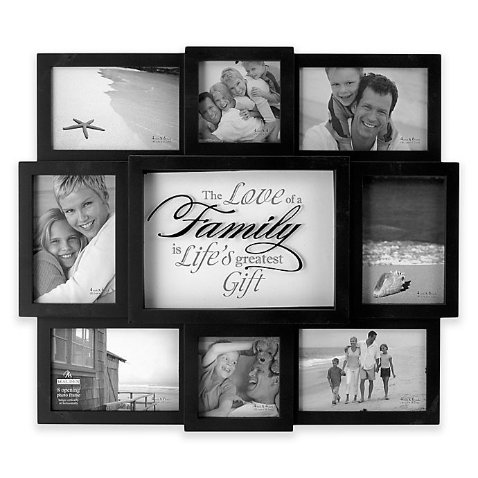 White Multi Picture Photo Frame 13 Pieces Set Wall Frames Set Collage Family New 