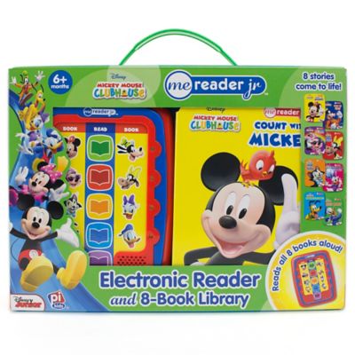 Me Reader Jr.™ Mickey Mouse Clubhouse Electronic Reader and 8-Book ...